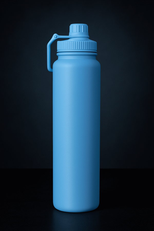 Blue 25 oz bottle