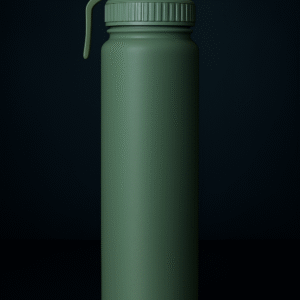 Green bottle 25oz